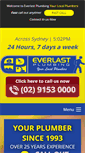 Mobile Screenshot of everlastplumbing.com.au